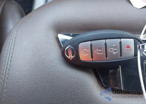 2021 Nissan Titan Platinum Reserve 4X4 из США, поврежденный, VIN 1N6AA1ED5MN519960